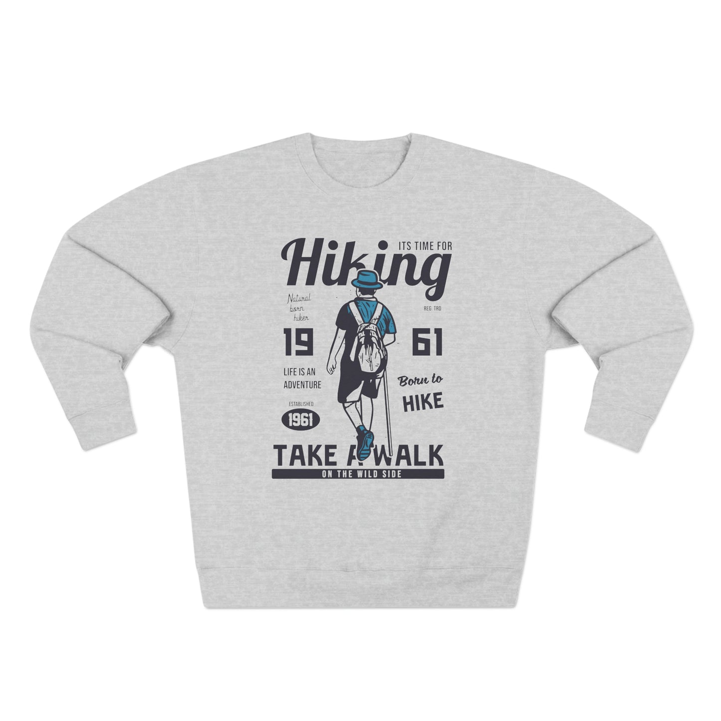 Hiking | Unisex Crewneck Sweatshirt | US Pawn and Loan