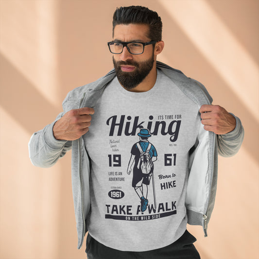 Hiking | Unisex Crewneck Sweatshirt | US Pawn and Loan