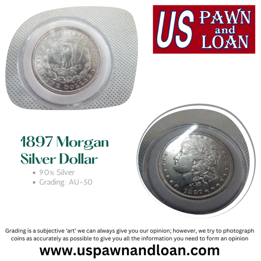 1897 Morgan Silver Dollar | US Pawn and Loan