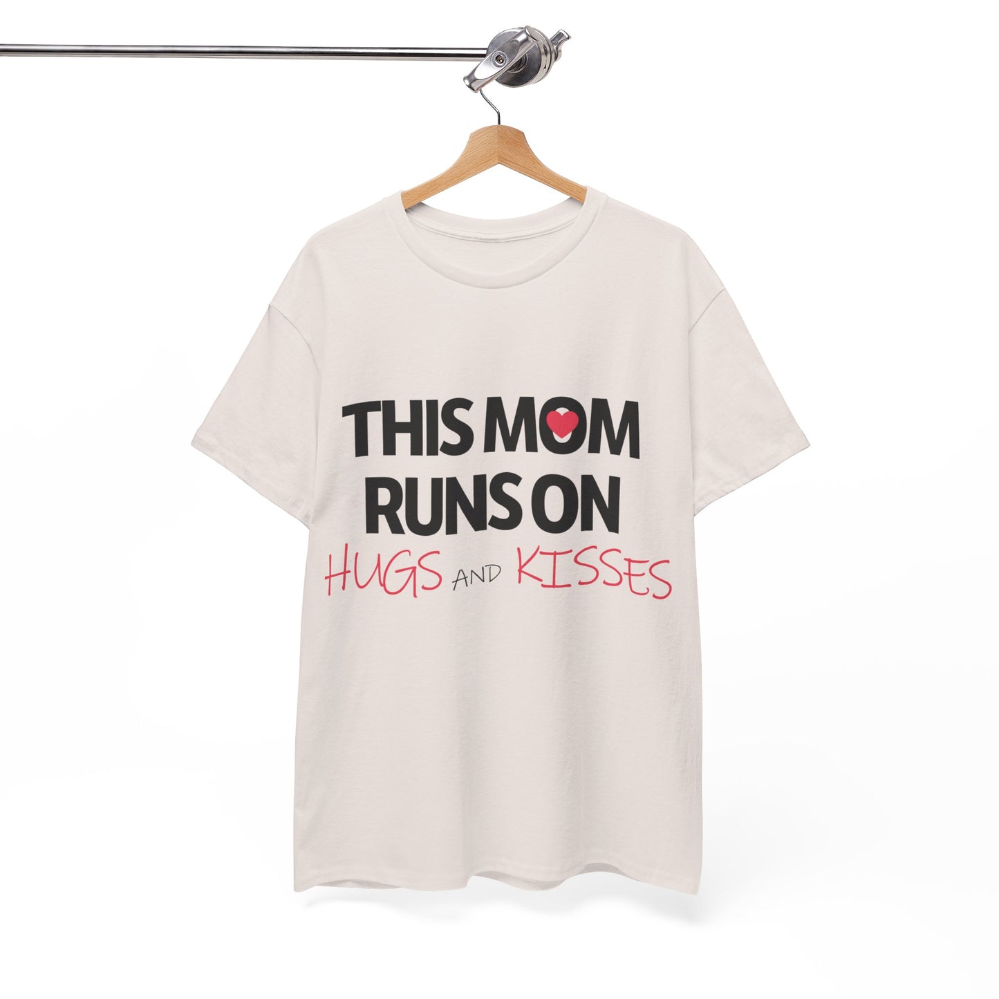 This Mom Runs On..| Unisex Heavy Cotton Tee | US Pawn and Loan