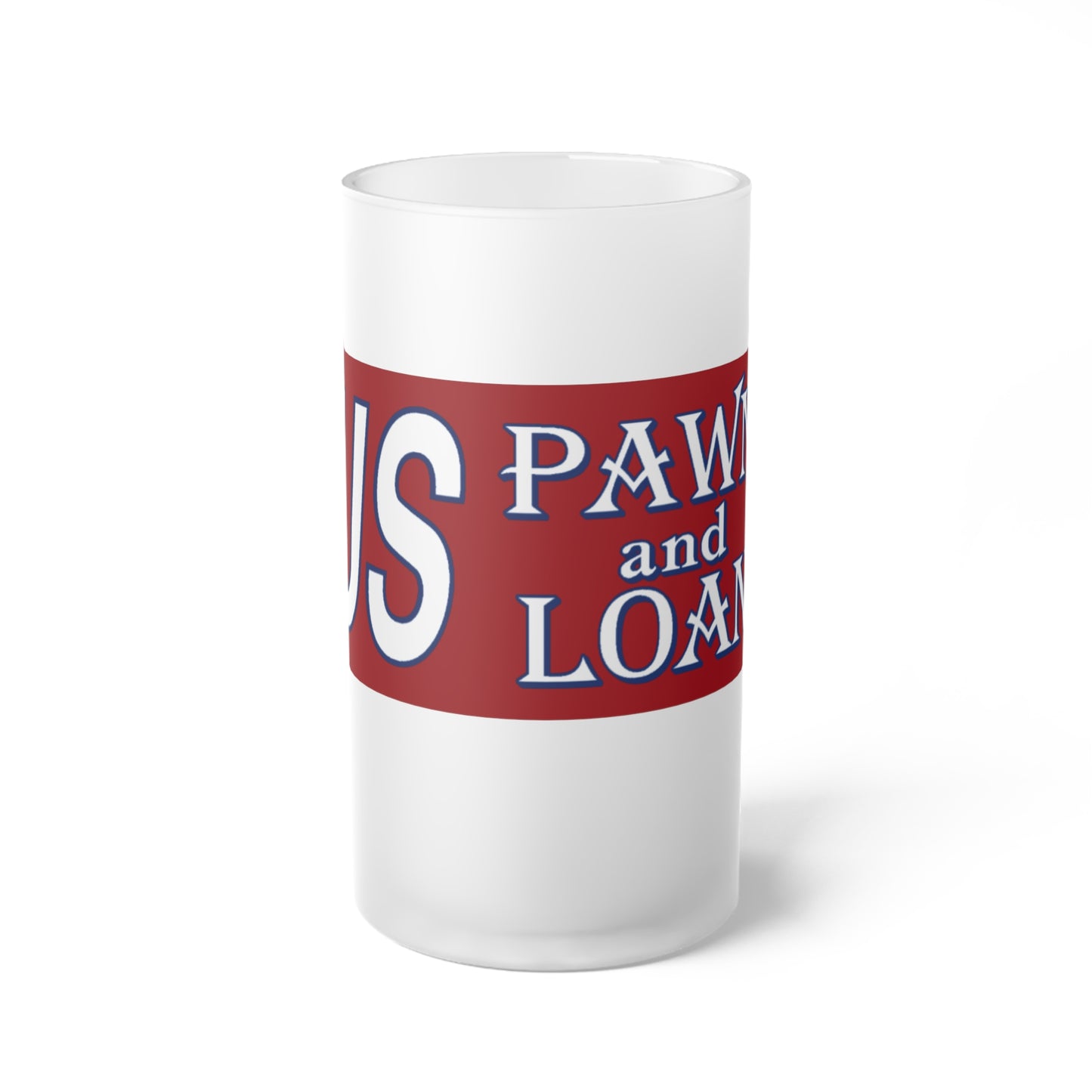 Frosted Glass Beer Mug | US Pawn and Loan