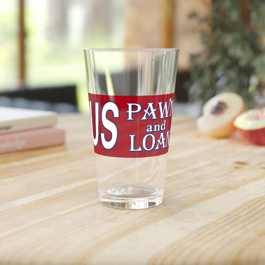 Pint Glass, 16oz | US Pawn and Loan